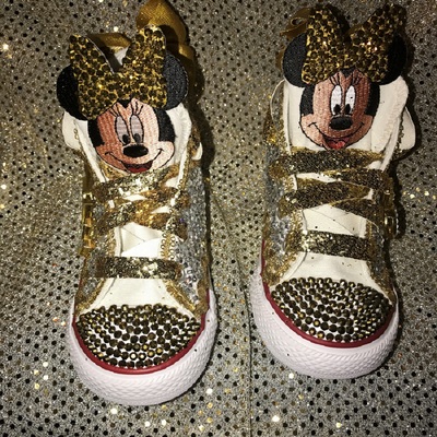 Youth/toddler bling character shoes (rhinestone name)