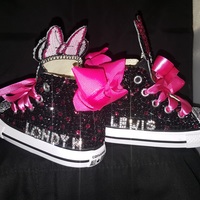 Youth/Toddler Bling Character Shoes (Rhinestone Name) - Thumbnail 3