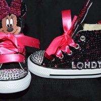 Youth/Toddler Bling Character Shoes (Rhinestone Name) - Thumbnail 4