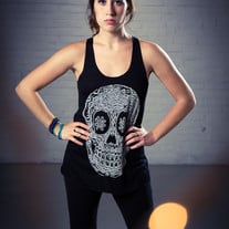 Sugrrr Skull Tank