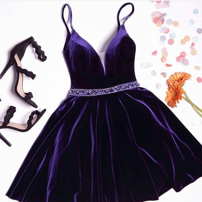 Charming prom dress, cute prom dress, sexy party dress, short prom gown