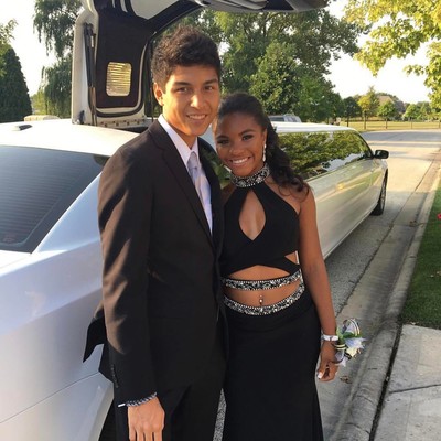 Sexy key hole neck two 2 pieces black prom dresses 2017 beading high neck mermaid evening party gowns long women formal dress vestidos - Thumbnail 1