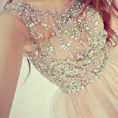 Pear pink short homecoming dresses beaded - Thumbnail 3