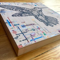 "Sugar Ray" Print on Wood 10" - Thumbnail 2