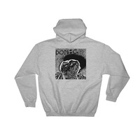 Pardon My Black Hooded Sweatshirt - Thumbnail 7