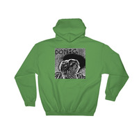 Pardon My Black Hooded Sweatshirt - Thumbnail 9