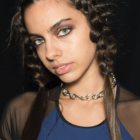 VIV Choker ( Royal Blue ) - Thumbnail 3