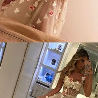 Long prom dress, tulle prom dress, sexy prom dress, unique prom dress, pretty prom dress, party dress, PD15057 - Thumbnail 1