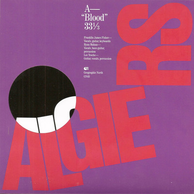 Algiers "blood" 7"  - Thumbnail 5