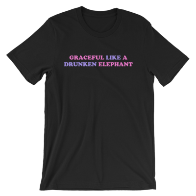 Graceful unisex short sleeve t-shirt