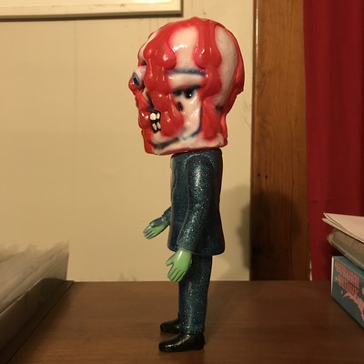 Melting man horror business figure