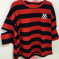 Monsta X Stripy Shirt - Thumbnail 1