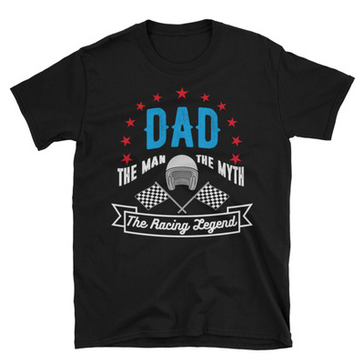 Dad the racing legend unisex t-shirt
