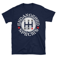 Manual Transmission Endangered Species Unisex T-Shirt - Thumbnail 1