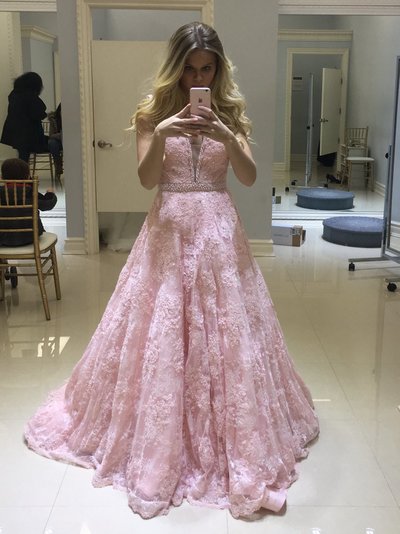 Charming Prom Dress, Sexy Prom Dress, Sleeveless Evening Dress, Lace Formal Dress