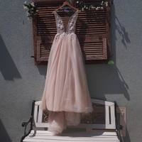 Charming Prom Dress, Sexy Prom Dress, Deep V Neck Evening Dress, Tulle Formal Dress - Thumbnail 2