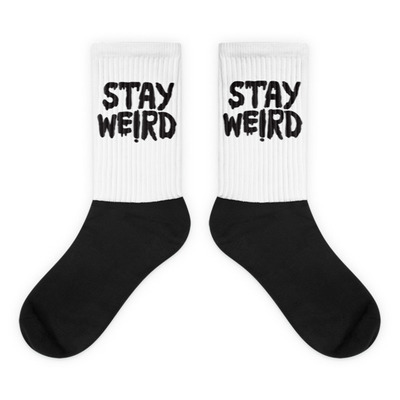 Stay weird socks