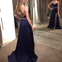 Charming Prom Dress, Sexy Prom Dress, Backless Evening Dress - Thumbnail 1