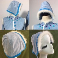 J995 OLAF'S FROZEN ADVENTURE Anna dress embroidery version - Thumbnail 1