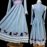 J995 OLAF'S FROZEN ADVENTURE Anna dress embroidery version - Thumbnail 3