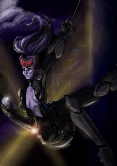 Widowmaker the Catwoman Print