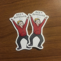 Ace Approved stickers - Thumbnail 1
