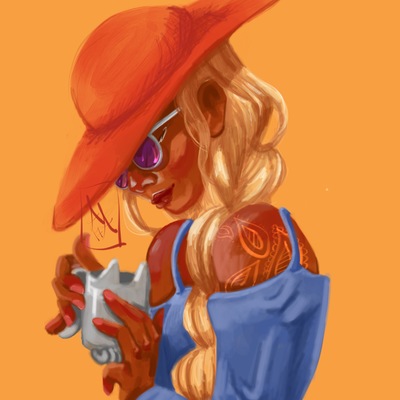 Coffee kitty love print