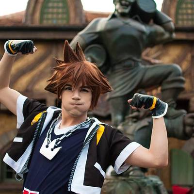 Sora - gaston! (kingdom hearts) print
