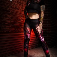 Necromancer Leggings (Red) - Thumbnail 1