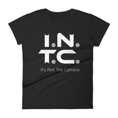 "it's not the camera" (women's cut tee)