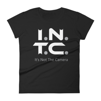 "It's Not The Camera" (Women's Cut Tee)