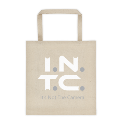 "it's not the camera" (tote bag)