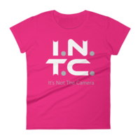 "It's Not The Camera" (Women's Cut Tee) - Thumbnail 7