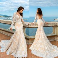 Mermaid Wedding Dress,custom Lace Wedding Dresses prom dresses - Thumbnail 1