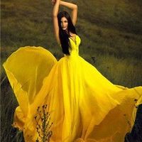 Special Scoop Neck Long Sleeve A-line Wedding Dresses Prom Dresses - Thumbnail 1