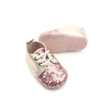 ON SALE Baby Soft Sequins Oxford Shoes.