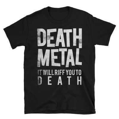 Death metal unisex t-shirt