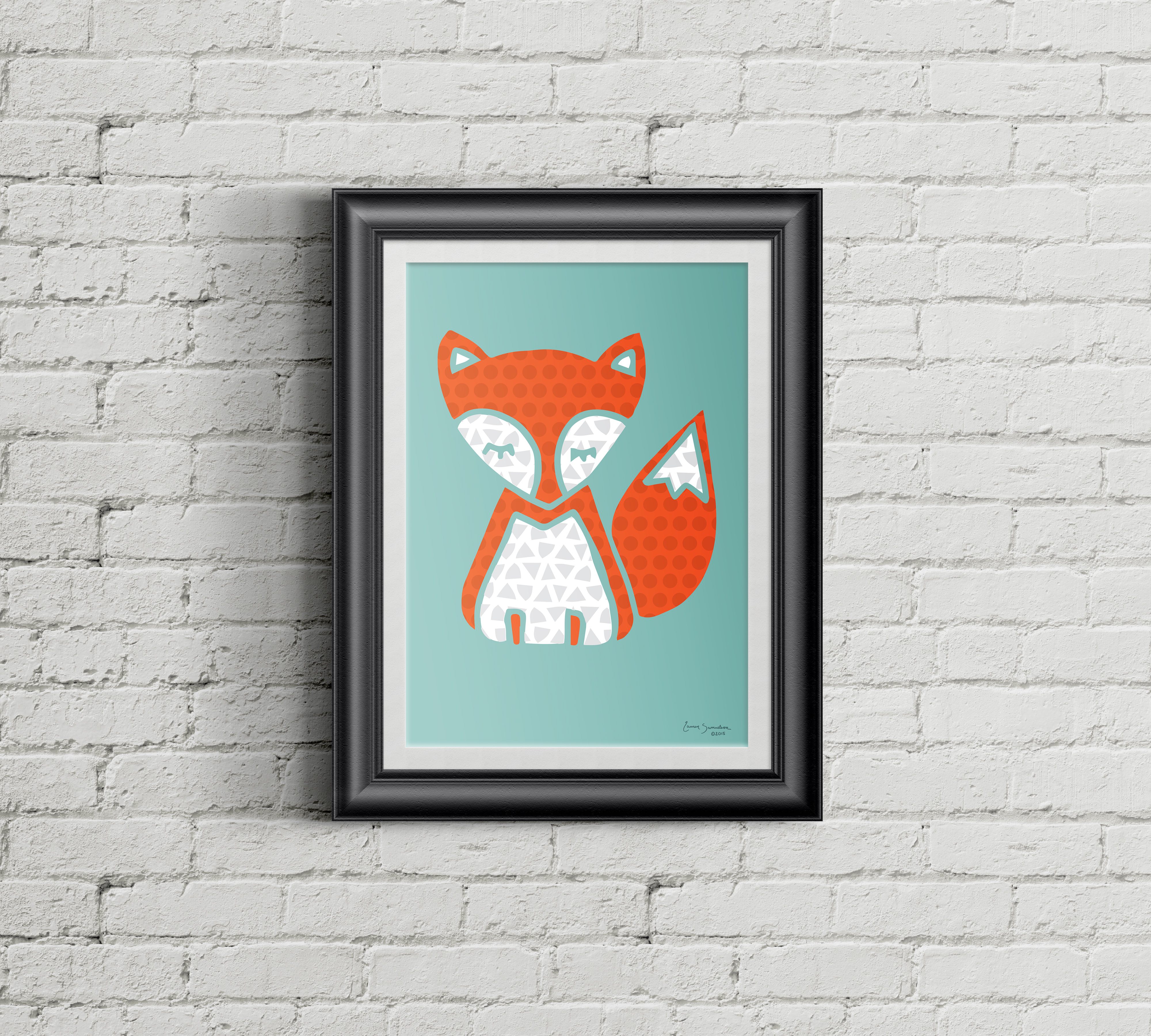 Image of Fox Print