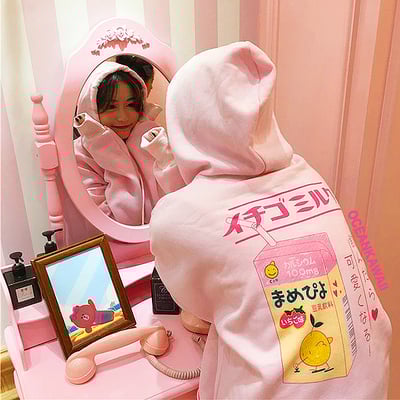 Harajuku ichigo hoodie - Thumbnail 1