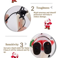 Induced Flying Santa Claus Induction Toy - Thumbnail 2