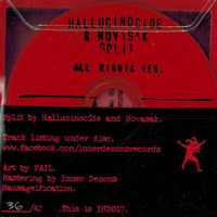 Hallucinocide / Novasak "Split" 3"CDr - Thumbnail 1