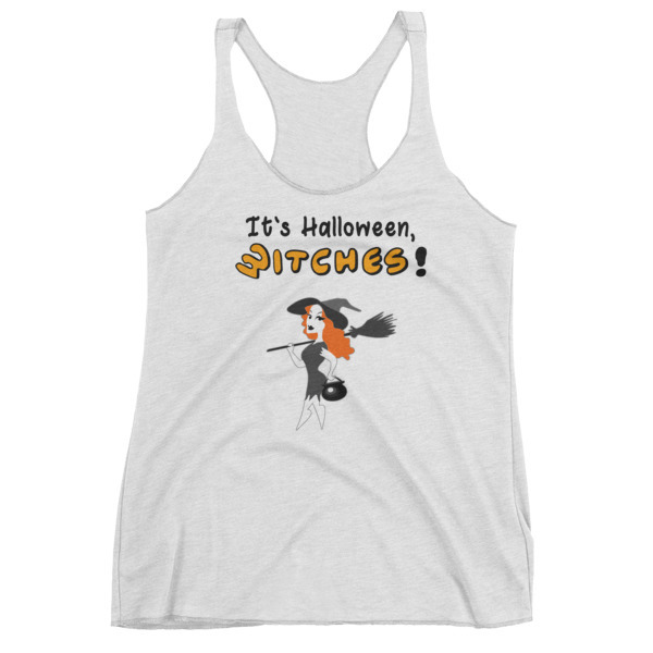 "It's Halloween Witches" Racerback Tank