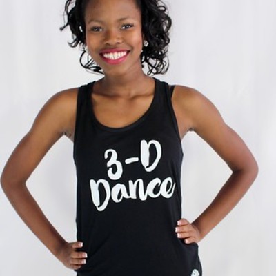 *black* sparkle tank (kid's and adult sizes)