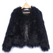 Faux Fur Little Black Jacket 