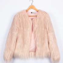 Faux Fur Think Pink Jacket 