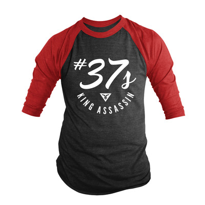 King assassin #37s raglan tee