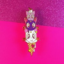 Kitty Kone V2 (Gold Enamel)