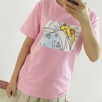 Sleepy Usagi-chan Tee - Thumbnail 3
