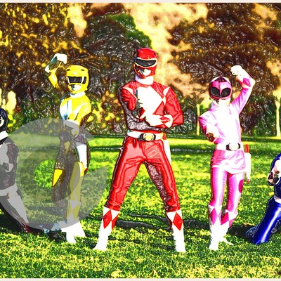 Go go power rangers