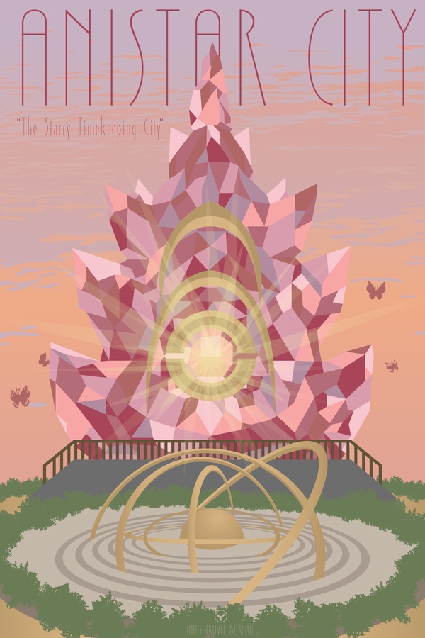 Anistar City Travel Poster